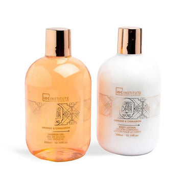 IDC Scented Bath Bronze Set Orange & Cinnamon – Σετ Μπάνιου